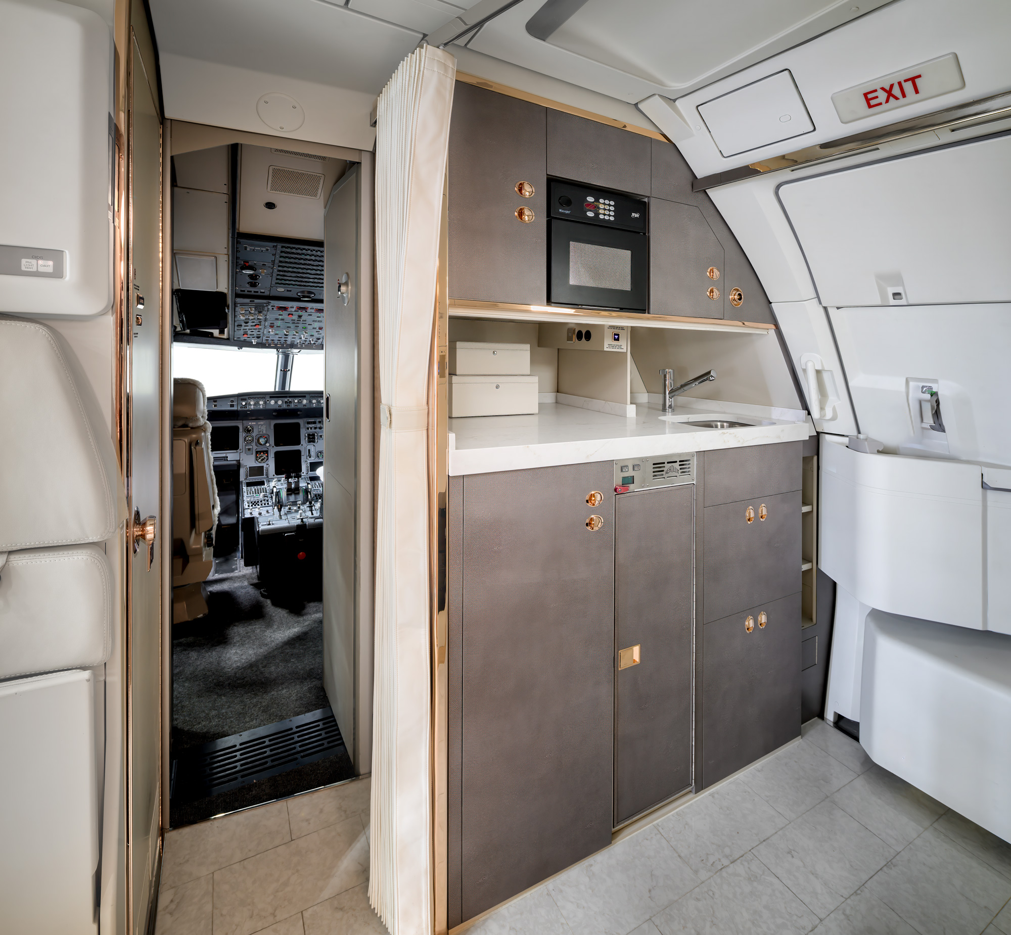 Airbus Corporate Jet interiors