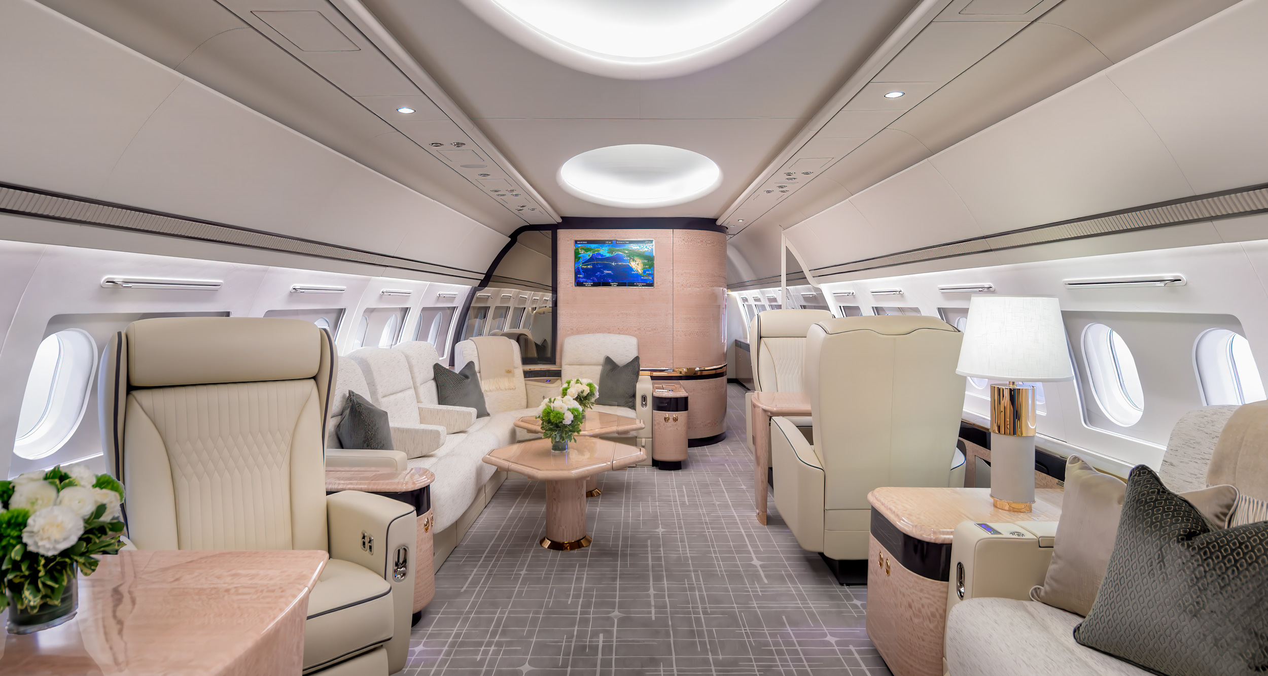 Boeing Business Jet Class Interior
