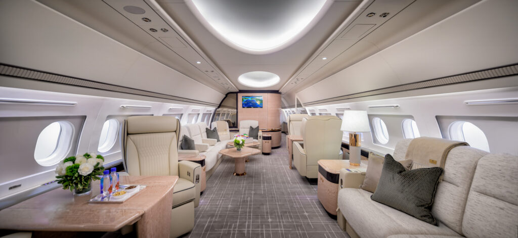 BBJ & ACJ Jet Interior Photographer