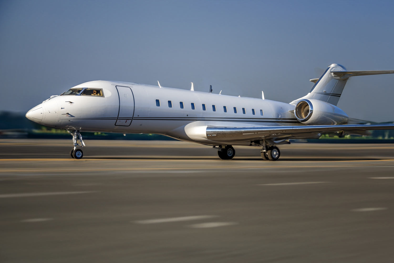 High-end private jet awaiting departure from Paris Orly Airport, photographed by AeroMedias Dave Koch.