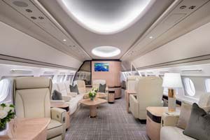 Airbus ACJ A319 private jet photographed by AeroMedia on the ramp at Reid International Airport in Las Vegas, Nevada, for luxury charter and aviation marketing use.